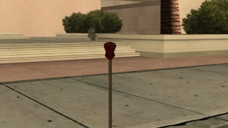 Most parking meters destroyed~s3