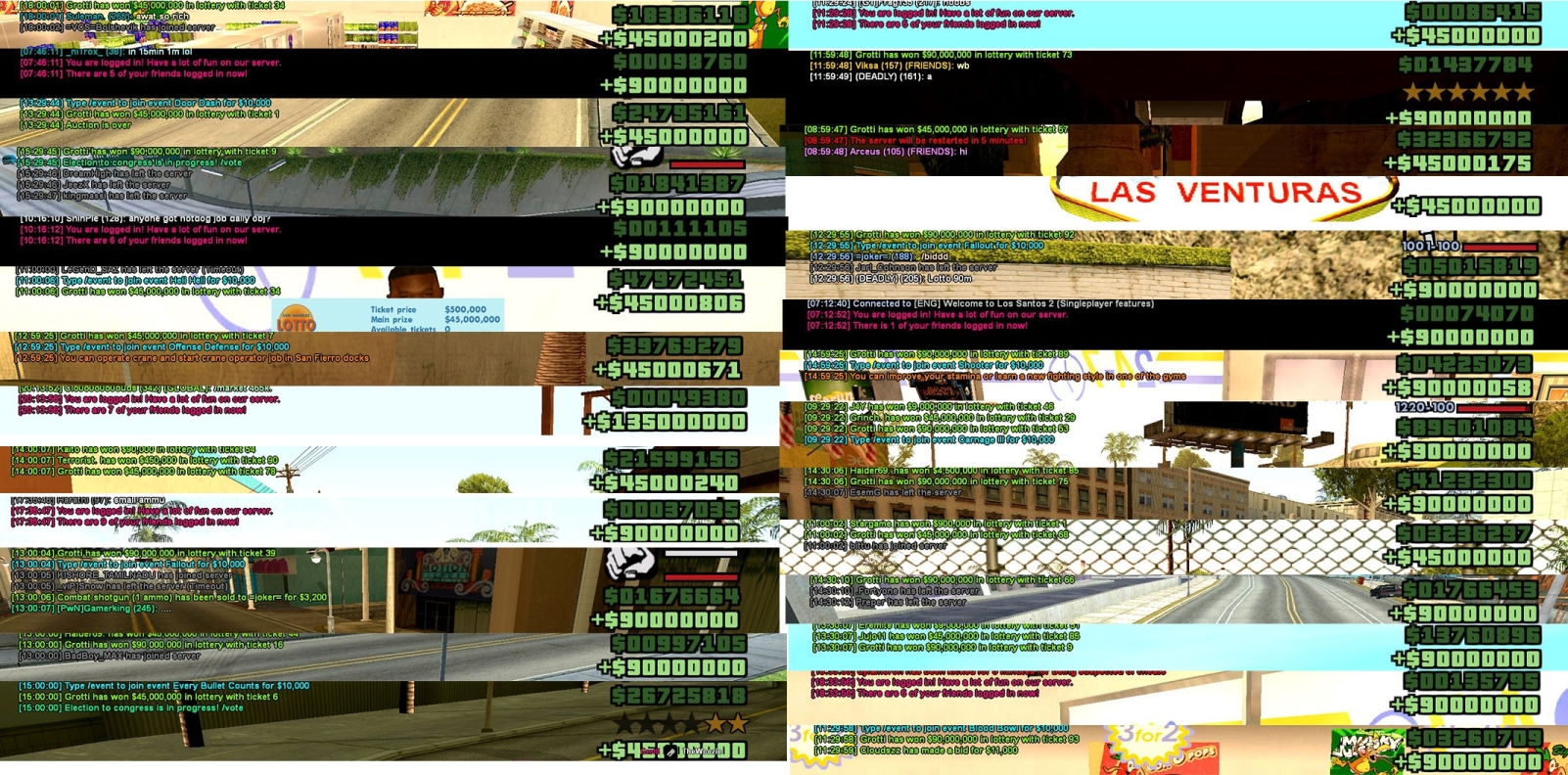 MEGA WINS IN LOTTO -Grotti
