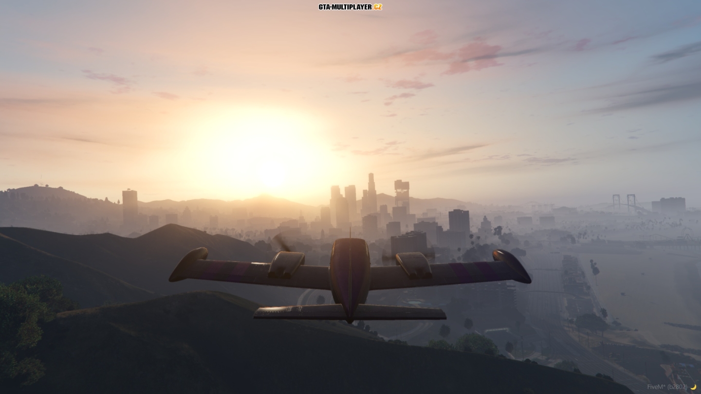 Sunrise over Los Santos