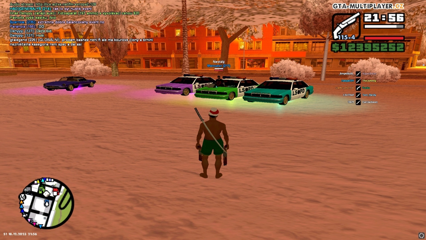 Christmas lspd car park! (3 beauties)