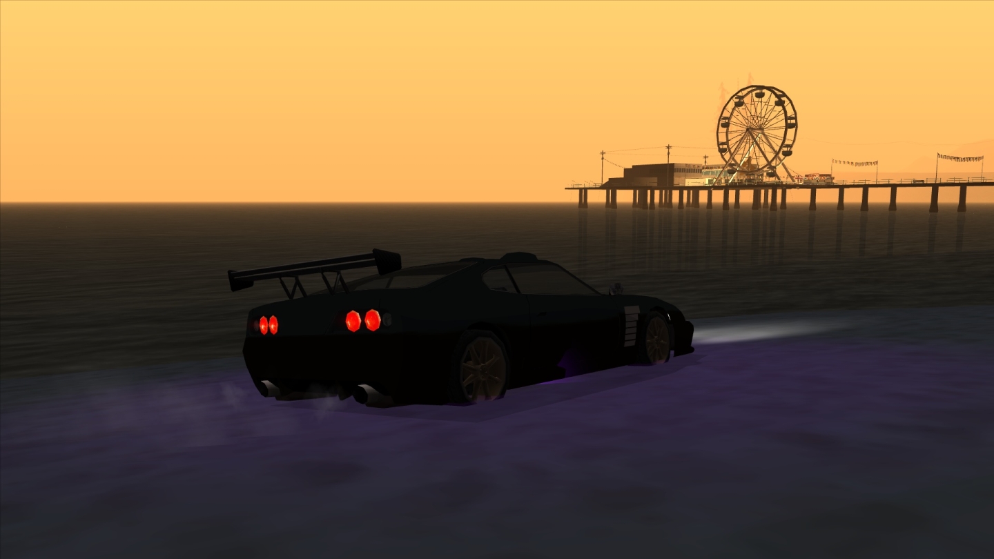 Night Los Santos Supra.