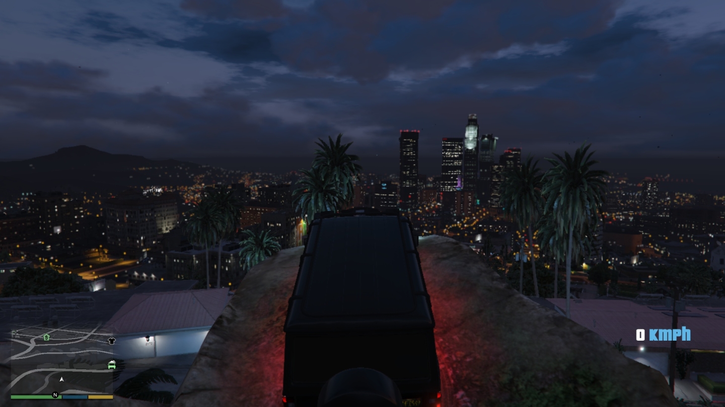 Los Santos during night.