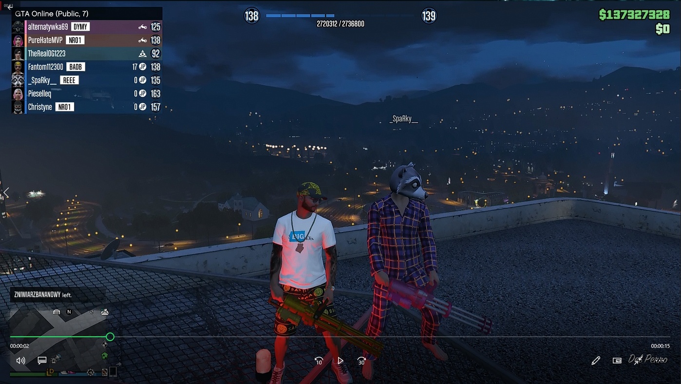 Taking over in GTA V ;)