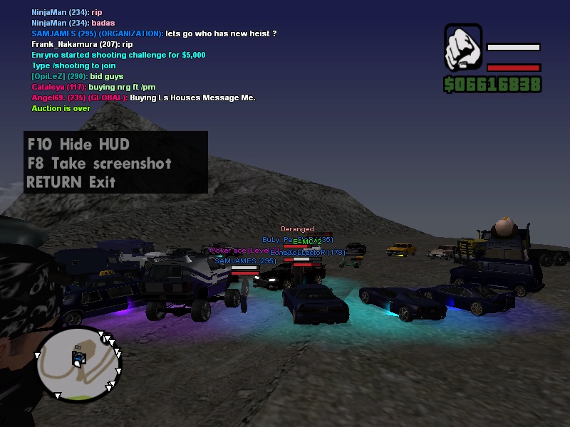 Car Show Meetup with My ORG Members at Mount Chiliad | 3