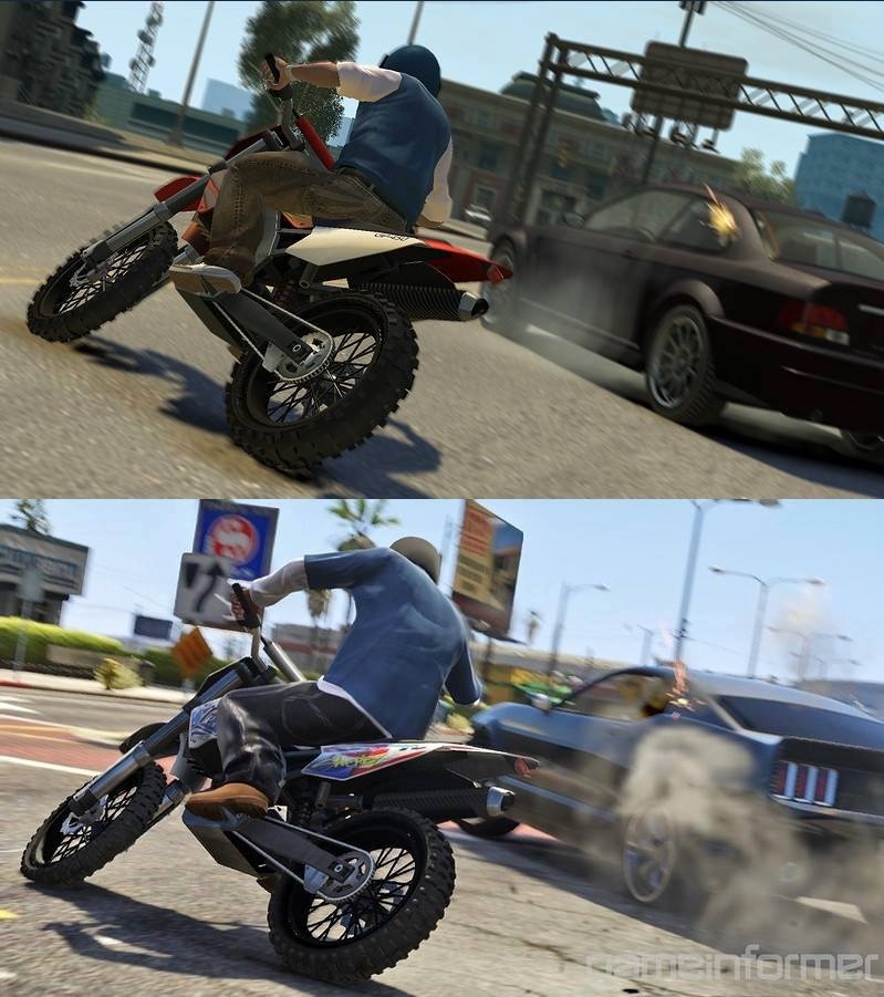 GTA V vs. GTA IV