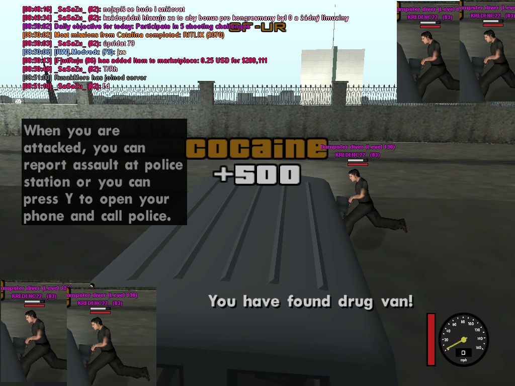 How to steal drug van?