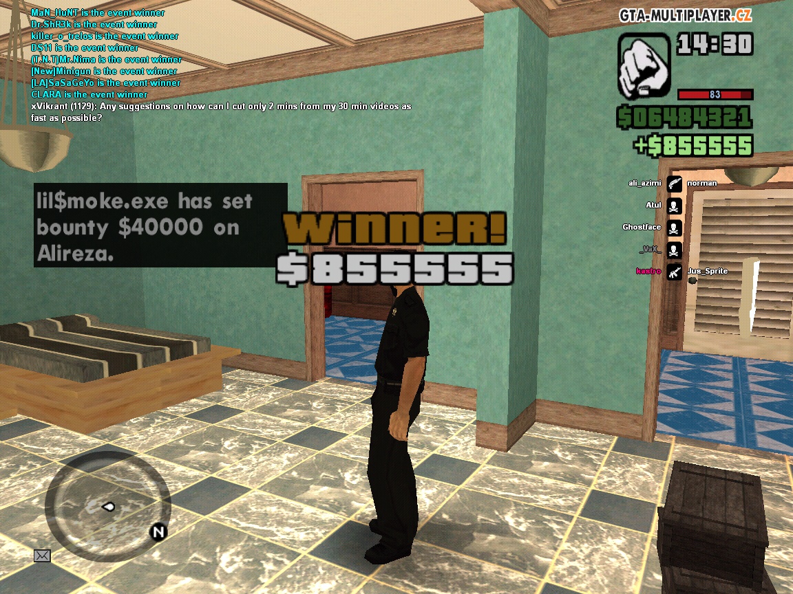I win 855k from the TDM event 