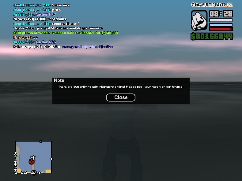 No admins