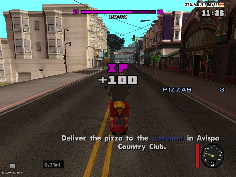 doing pizza job