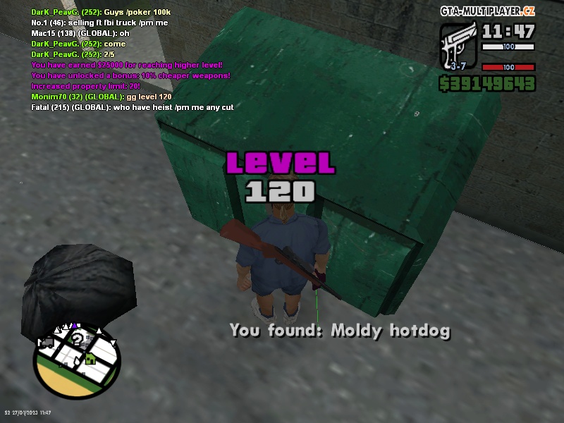i got level 120 :)