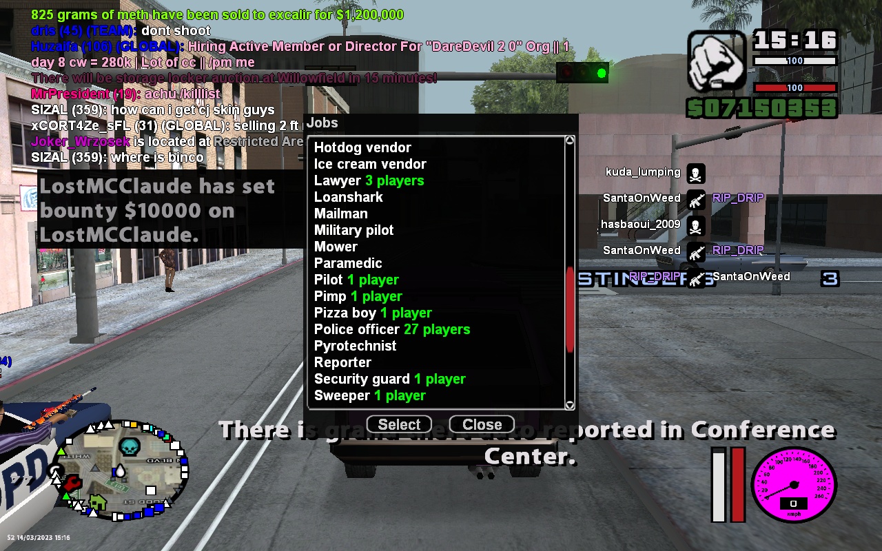 OMG 27 COPS!!