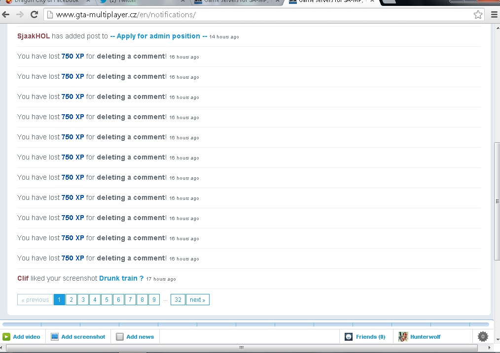 What happen with my profile? 