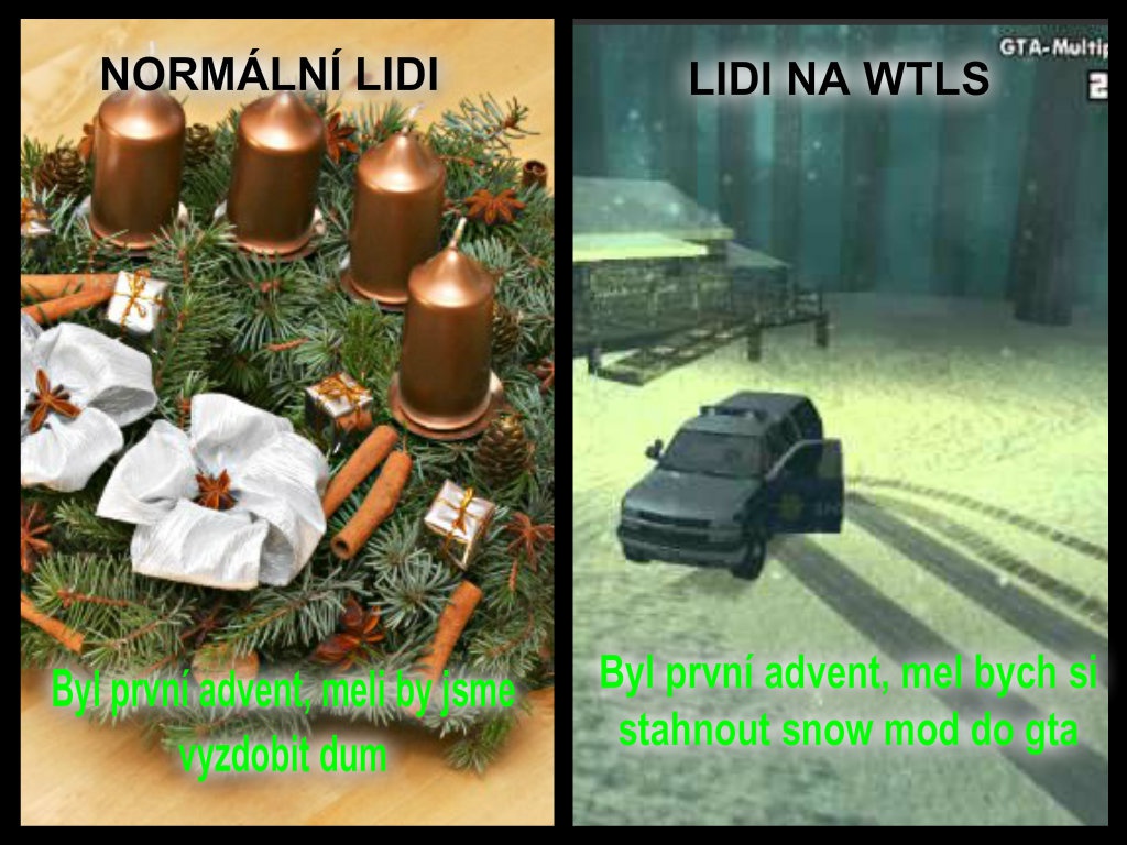 První advent