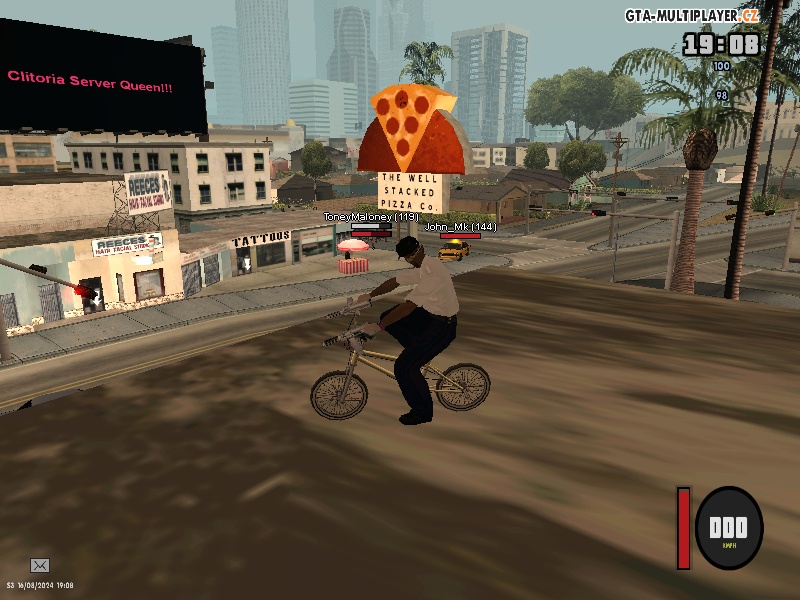 Bmxing around LS