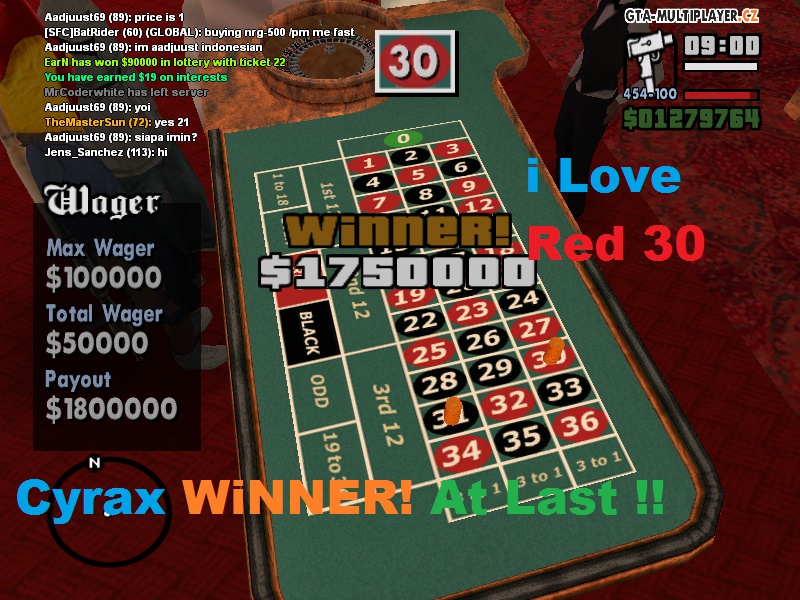 i Love Red 30 that's my Number