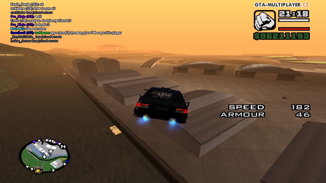 San Fierro Airport Jump like a boss!