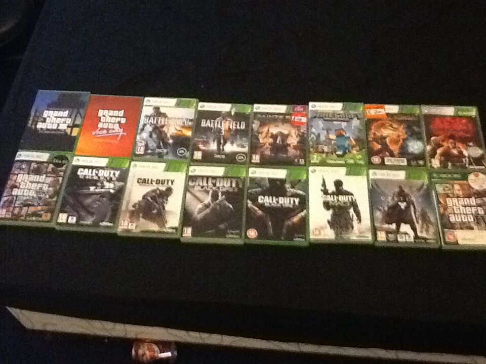 My Xbox 360 games :D