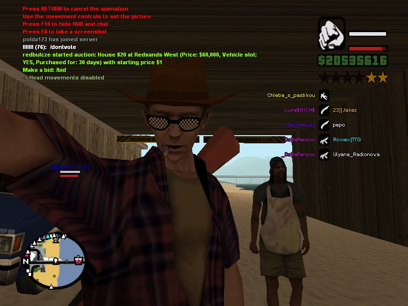 Selfie with vendor xD (bugged)