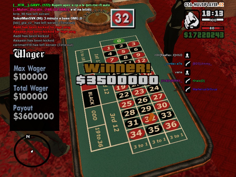 Casino number #6 (3,5m)