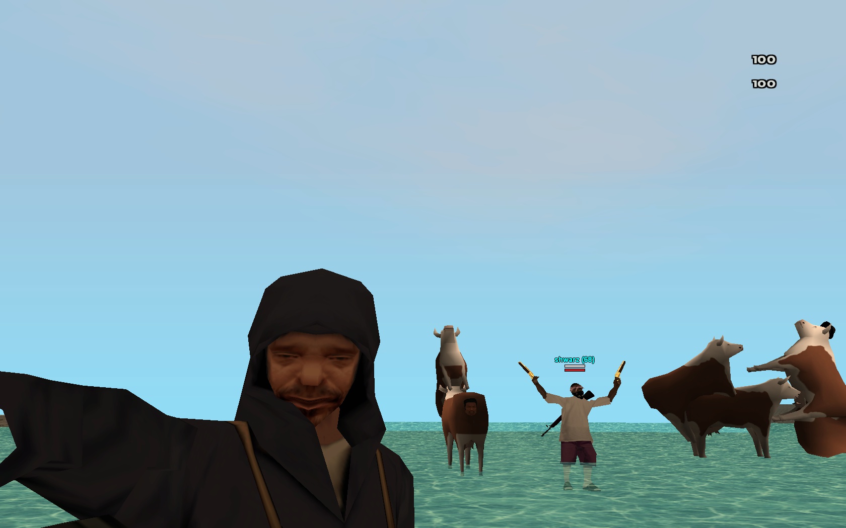Selfie with shwarz [PRO HELPERS]