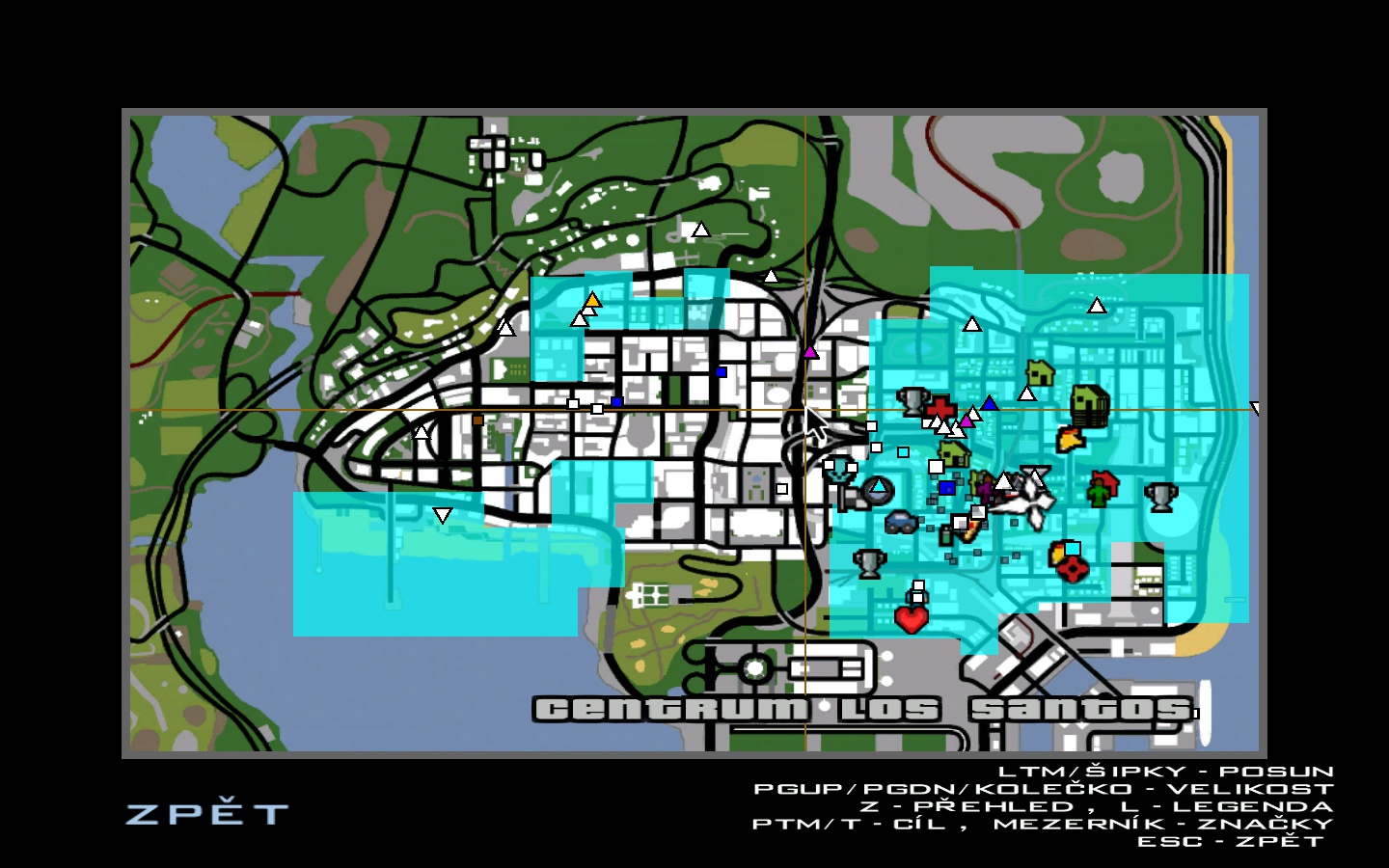 LOS SANTOS v modrom kabate 
