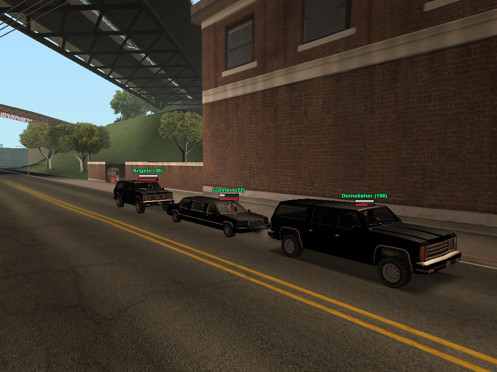 Escorting the president #1