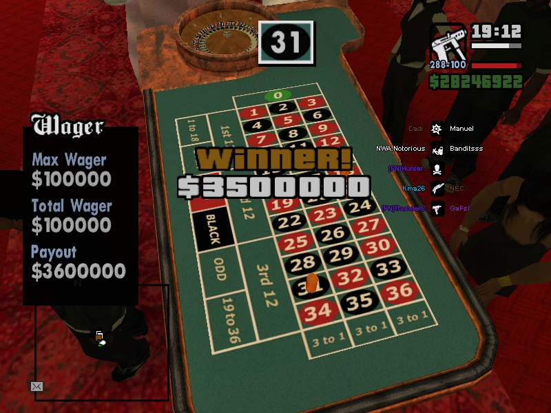 Roulette WINNER | 3.5M