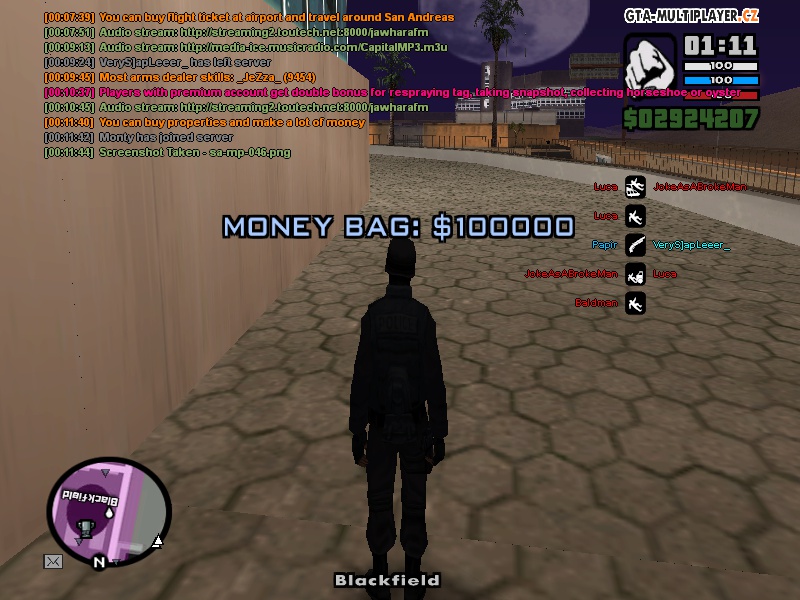 Moneybag #blackfield #nopremium 100k =)