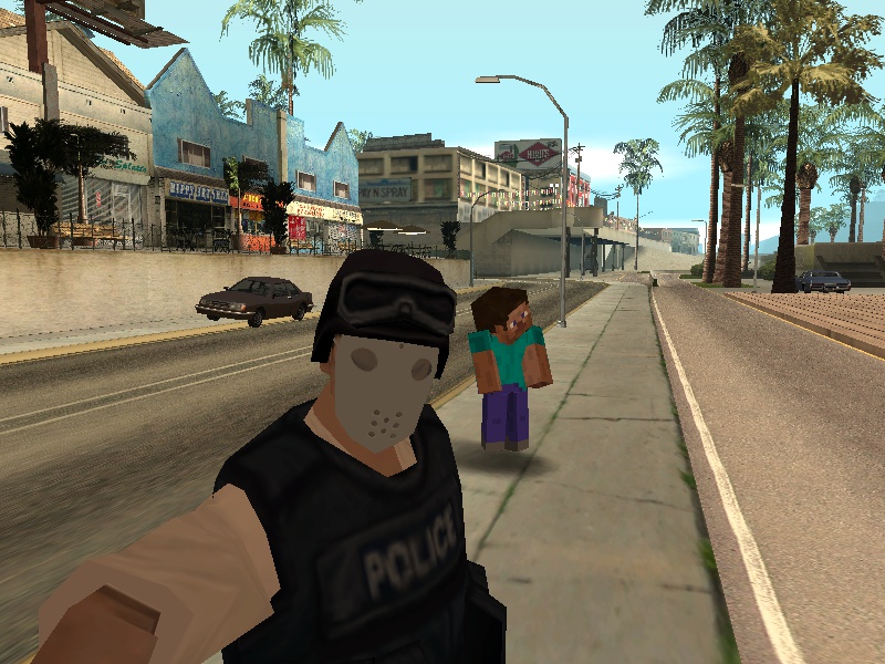 Selfie se Stevem z MC