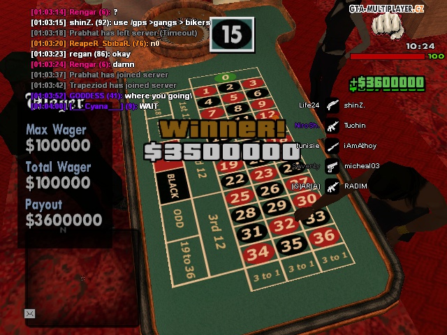 Won again 3.500.000 on 15 (3rd) XD!