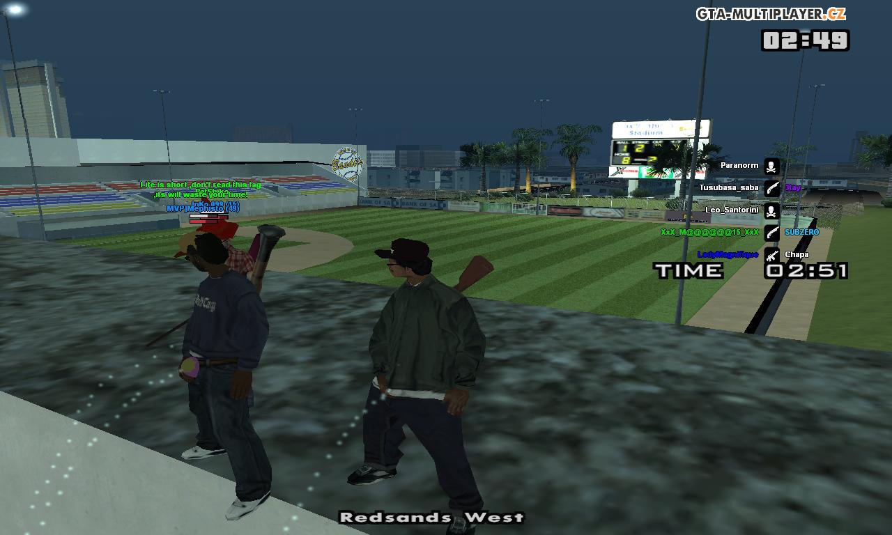 Just chilling at the baseball field
