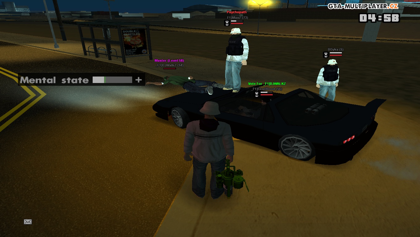 Poor Walker and his Team F1 Clan
