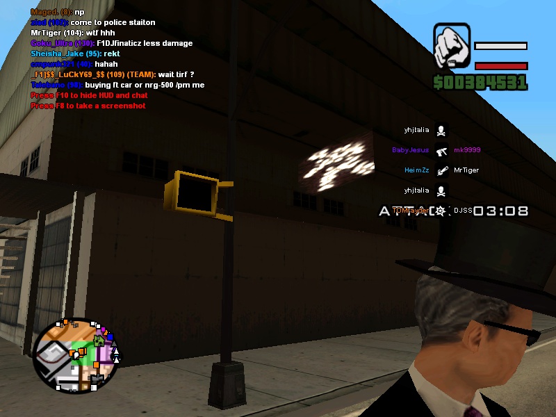 I saw this glitch while playing