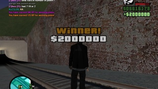 Ez won in poker for 500k