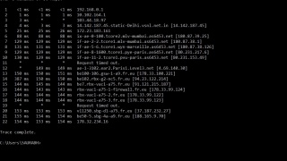 Tracert 7/7/2019
