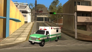 New spec ambulance on S4!