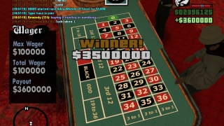 First Roulette Win!