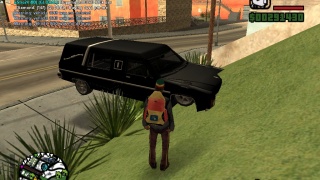 Slammed hearse (not really)