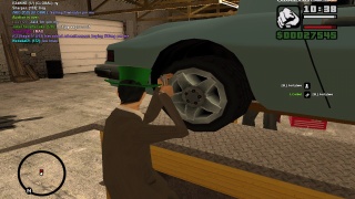 Car repairing moment