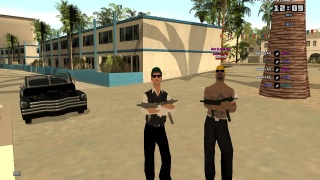 Chilling with my bro