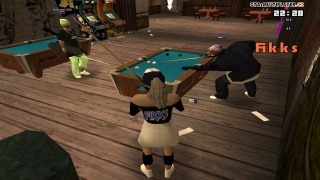 Late Night Pool