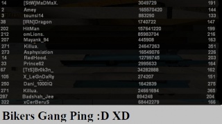 Bikers gang ping :D