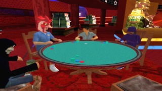 Poker night with the homies