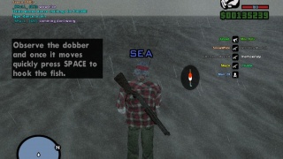 A lil fishing