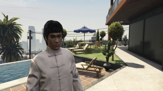 I saw Bruce Lee at Franklin's house 