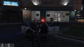 pollice officer GTA V 