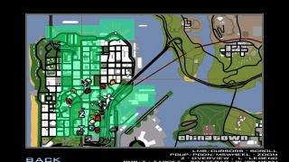 what a nice day in san fierro with light green color only