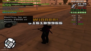 won 16M in a 1v6 event created by kushtrim 