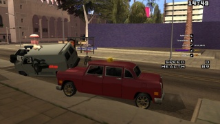 WTF is wrong with the van and COP car xD