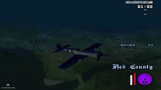 Night patrol in the sky